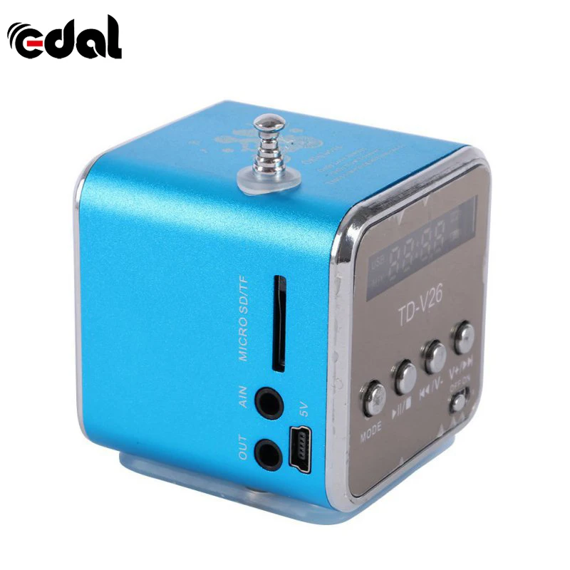 EDAL Portable Micro USB Mini Stereo Super Bass Speaker Music MP3/4 FM Radio 6 Colours
EDAL Portable Micro USB Mini Stereo Super Bass Speaker Music MP3/4 FM Radio 6 Colours