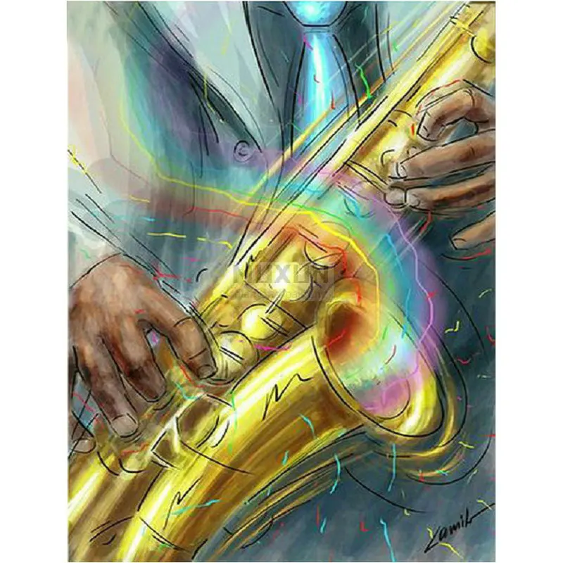 Diy diamond embroidery mosaic arts picture rhinestone pasted full square 5d diamond painting cross stitch Saxophone Home Decor
Diy diamond embroidery mosaic arts picture rhinestone pasted full square 5d diamond painting cross stitch Saxophone Home Decor