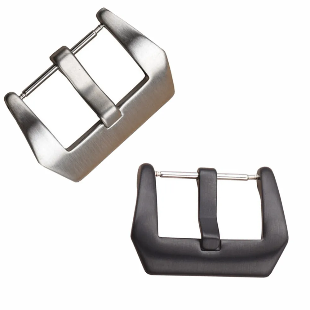 18 20 22 24 26mm Pure Solid Stainless Steel Watch Buckle Clasps Silver Black Polished for Rubber Leather Watch Bands
18 20 22 24 26mm Pure Solid Stainless Steel Watch Buckle Clasps Silver Black Polished for Rubber Leather Watch Bands