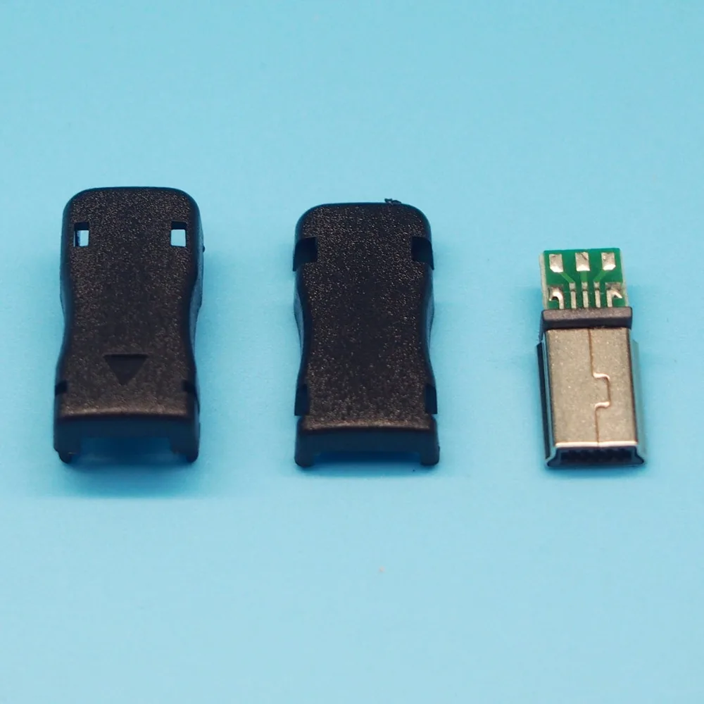 10 компл./лот 3 в 1 MINI 10P 10Pin USB Jack разъем с пластиковой оболочкой | Электроника