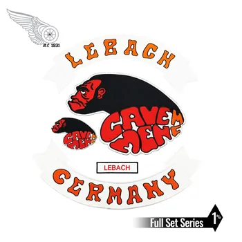 LEBACH GERMANY PATCH Iron-on Embroidery full back size for jacket rider punk motorcycle patches
LEBACH GERMANY PATCH Iron-on Embroidery full back size for jacket rider punk motorcycle patches
