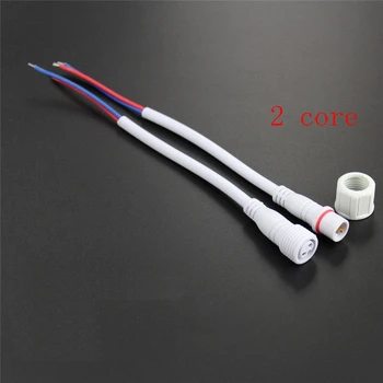 Waterproof plug male and female docking waterproof connector LED lighting 2-pin 3-pin 4-pin fast wire connector cable
Waterproof plug male and female docking waterproof connector LED lighting 2-pin 3-pin 4-pin fast wire connector cable