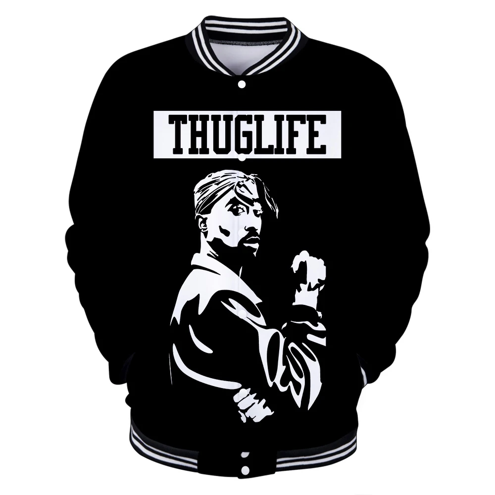2Pac Cool Mens Baseball Jacket Spring Fashion Slim 3D Print Long Sleeve Bomber Jacket Jaquetas Men Brand Varsity Jackets
2Pac Cool Mens Baseball Jacket Spring Fashion Slim 3D Print Long Sleeve Bomber Jacket Jaquetas Men Brand Varsity Jackets