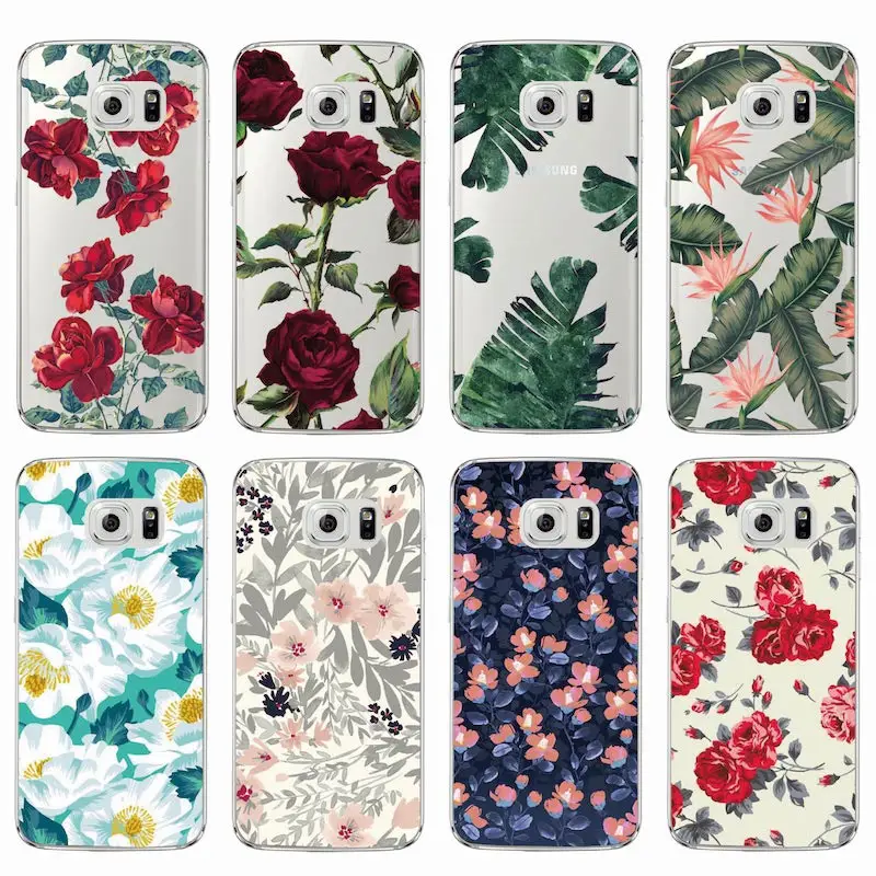 Fashion Vintage Floral Rose Flower Soft Clear TPU Phone Case Cover Coque Fundas For Samsung Galaxy J5 A5 S6 S7 Edge S8
Fashion Vintage Floral Rose Flower Soft Clear TPU Phone Case Cover Coque Fundas For Samsung Galaxy J5 A5 S6 S7 Edge S8