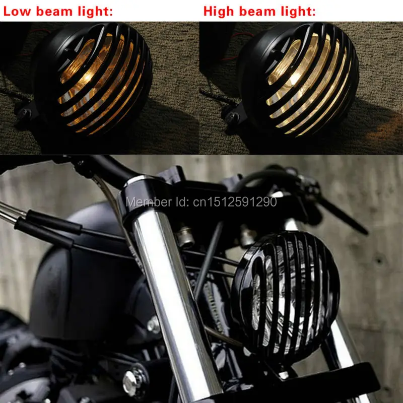 BLACK 6.3" RODDER HEADLIGHT FINNED GRILLED FLAT GRILL H4 LAMP FITS FOR HARLEY BOBBER CHOPPER CUSTOM FREE SHIPPING
BLACK 6.3" RODDER HEADLIGHT FINNED GRILLED FLAT GRILL H4 LAMP FITS FOR HARLEY BOBBER CHOPPER CUSTOM FREE SHIPPING