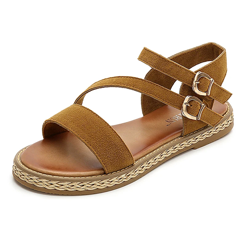 2019 Women Shoes Fashion Sandals Female Buckle Strap Women 'summer Shoes Ladies Gladiator Sandals New Flat Shoes Beach Sandals
2019 Women Shoes Fashion Sandals Female Buckle Strap Women 'summer Shoes Ladies Gladiator Sandals New Flat Shoes Beach Sandals