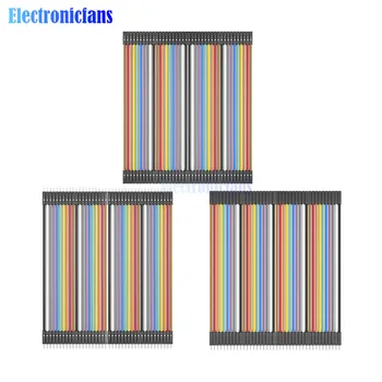 120pcs Dupont line 20cm Male to Male + Male to Female + Female to Female Jumper Wire Dupont Cable for Arduino
120pcs Dupont line 20cm Male to Male + Male to Female + Female to Female Jumper Wire Dupont Cable for Arduino