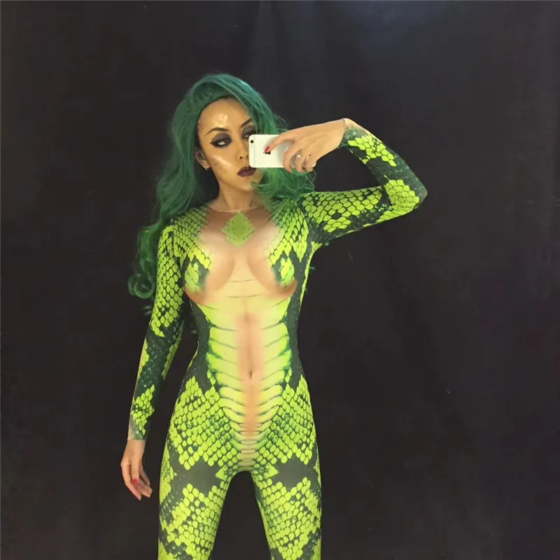 S03 Ballroom dance costumes sexy Snake tattoo Printing jumpsuit catwalk performance dj clothe singer wears dress outfit party ba
S03 Ballroom dance costumes sexy Snake tattoo Printing jumpsuit catwalk performance dj clothe singer wears dress outfit party ba