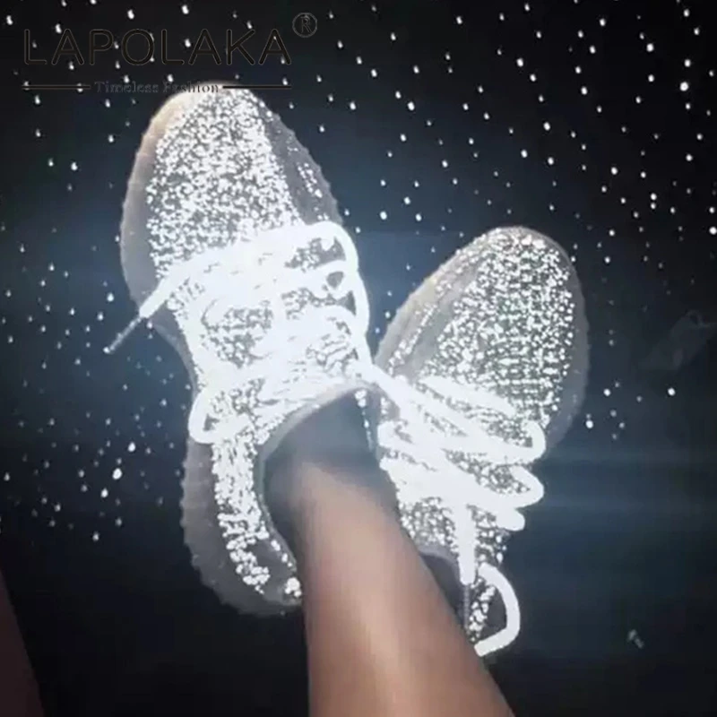 Lapolaka 2019 hot sale Summer Brand Design Women Lighting Mesh Sneakers Leather Lining Large Size 35-43 Platform Shoes Woman
Lapolaka 2019 hot sale Summer Brand Design Women Lighting Mesh Sneakers Leather Lining Large Size 35-43 Platform Shoes Woman