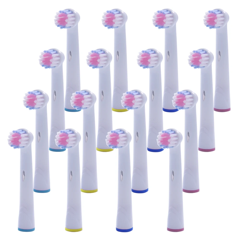 16 Pcs Electric Replacement Toothbrush Heads for Oral-B Compatible with Power/Pro health/Triumph/3D Excel/Dual Clean vitality
16 Pcs Electric Replacement Toothbrush Heads for Oral-B Compatible with Power/Pro health/Triumph/3D Excel/Dual Clean vitality