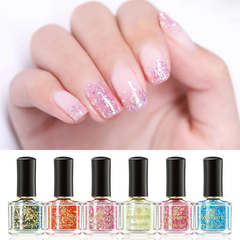 BORN PRETTY 6ml Smoothie Wedding Nail Polish Holographic Laser Glitter Colorful Manicure Varnish Decoration
BORN PRETTY 6ml Smoothie Wedding Nail Polish Holographic Laser Glitter Colorful Manicure Varnish Decoration