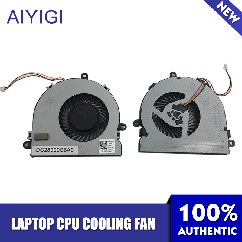 AIYIGI New Laptop CPU Cooling Fan For Dell Inspiron 15R 3521 3721 5521 5535 5721 074X7K DC28000C8A0 Notebook Accessories
AIYIGI New Laptop CPU Cooling Fan For Dell Inspiron 15R 3521 3721 5521 5535 5721 074X7K DC28000C8A0 Notebook Accessories