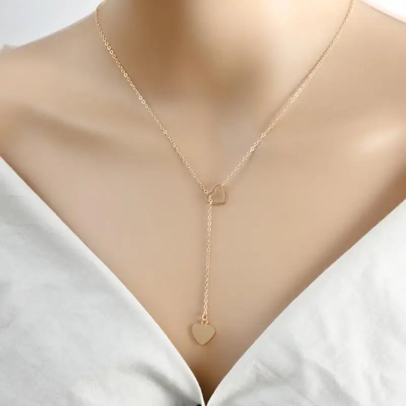 2019 Fashion New Personality Peach Heart Love Long Pendant Women's Necklace Metal Birthday Gift Jewelry Statement Necklace 
2019 Fashion New Personality Peach Heart Love Long Pendant Women's Necklace Metal Birthday Gift Jewelry Statement Necklace