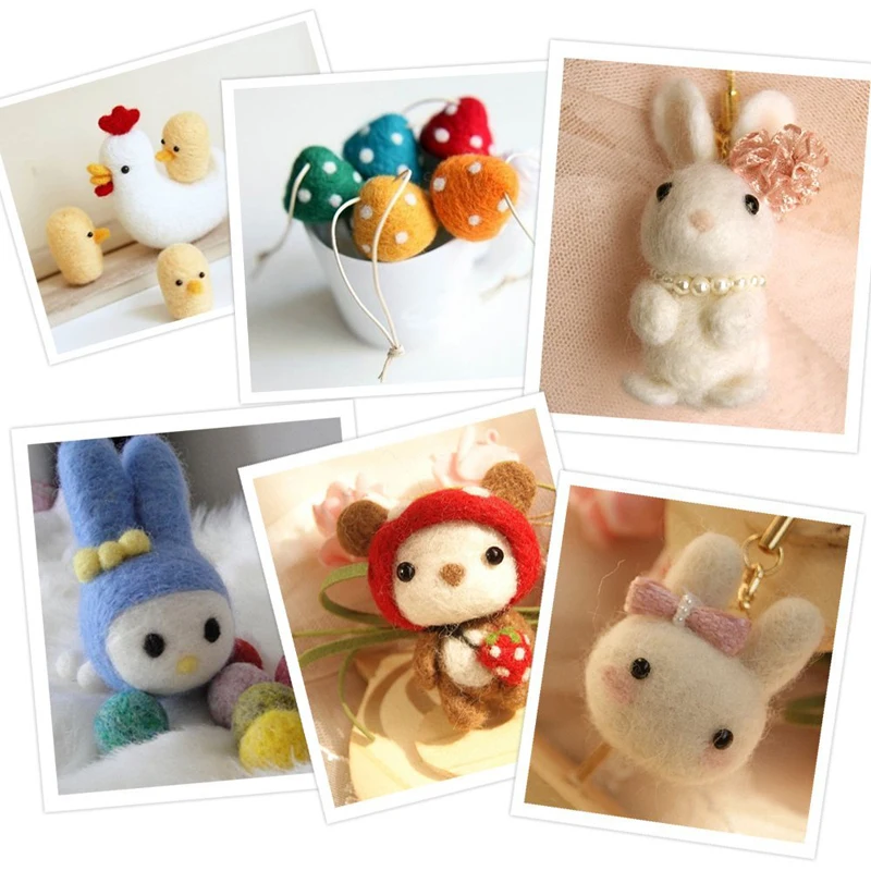 6 Colors Wool Felt DIY Craft For Handmade Weaving Room Decoration Kids DIY Fun Doll Needlework Raw Craft
6 Colors Wool Felt DIY Craft For Handmade Weaving Room Decoration Kids DIY Fun Doll Needlework Raw Craft
