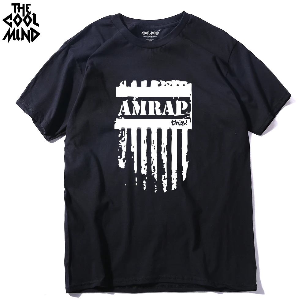 COOLMIND AM0112A Trendy Fashion Amrap T Shirts Men This Crossfit Man t shirt Casual O Neck Mens Tops Short Sleeve men Tees shirt
COOLMIND AM0112A Trendy Fashion Amrap T Shirts Men This Crossfit Man t shirt Casual O Neck Mens Tops Short Sleeve men Tees shirt