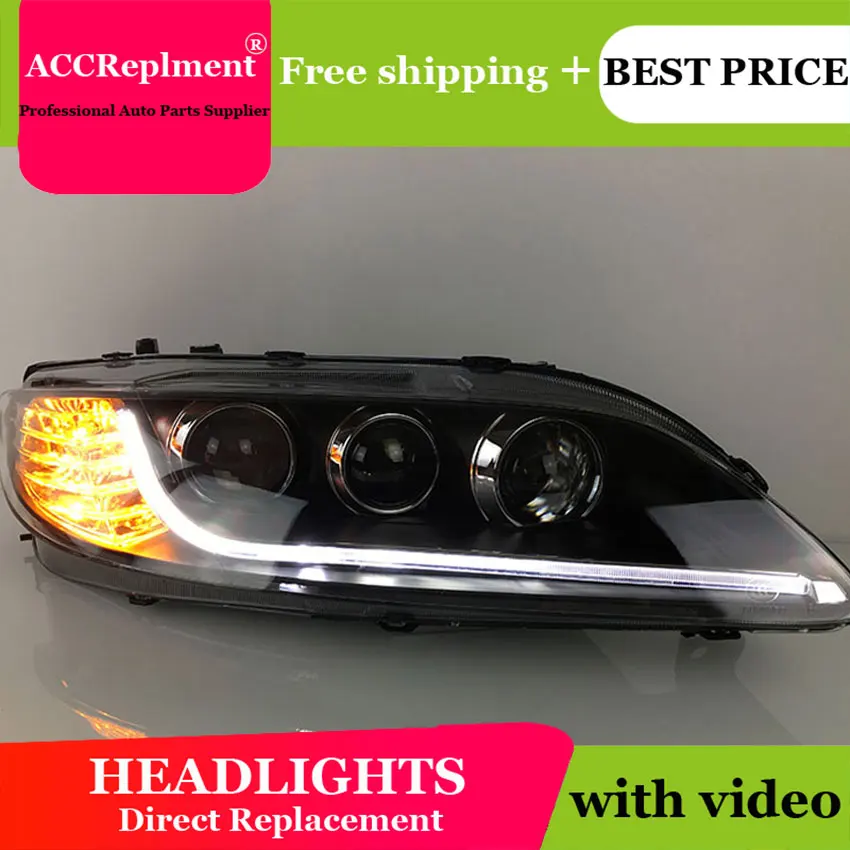 Car Styling For Mazda6 headlights 2003-2013 LED headlight drl LED Lamp H7 hid Bi-Xenon Lens angel eyes low beam
Car Styling For Mazda6 headlights 2003-2013 LED headlight drl LED Lamp H7 hid Bi-Xenon Lens angel eyes low beam