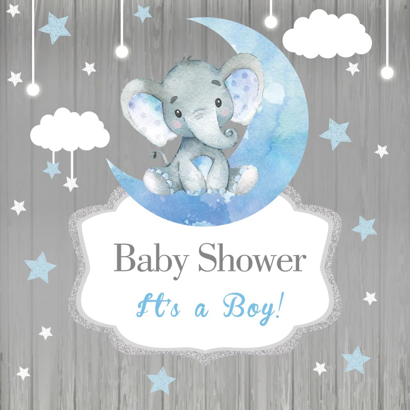 Elephant Baby Shower Backdrops For Photography Moon Star Party Banner Portrait Photographic Backgrounds Photocall Photo Studio
Elephant Baby Shower Backdrops For Photography Moon Star Party Banner Portrait Photographic Backgrounds Photocall Photo Studio