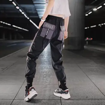 High Quality Joggers Hip Hop Streetwear Drawstring Sweatpants Trousers Women Summer Dance Patchwork Harajuku Sweatpants
High Quality Joggers Hip Hop Streetwear Drawstring Sweatpants Trousers Women Summer Dance Patchwork Harajuku Sweatpants