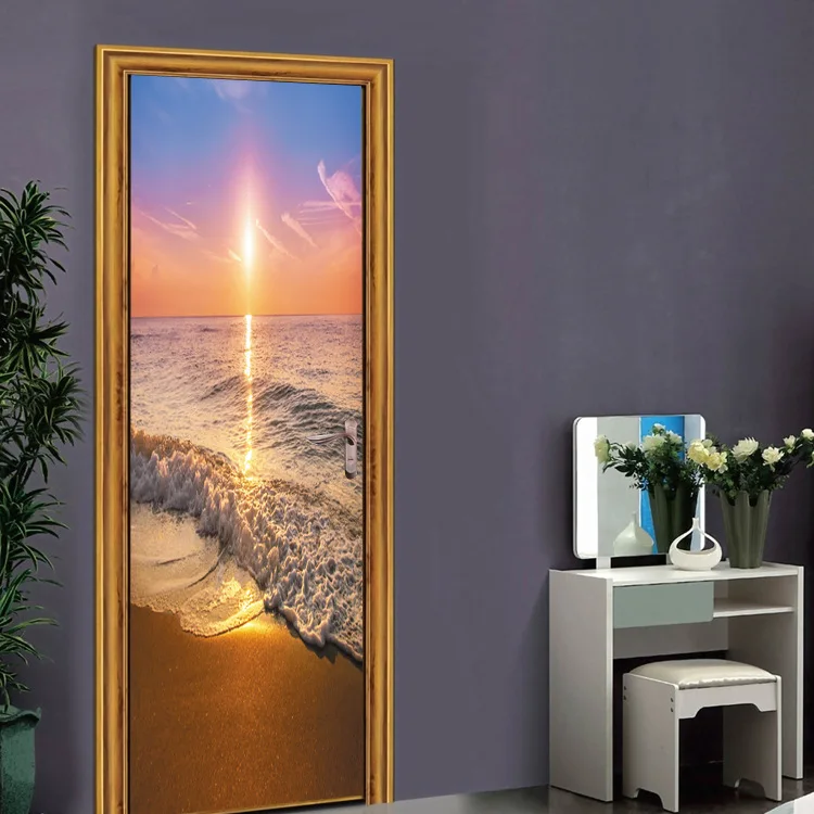2Pcs/set Sea spray Sunrise Landscape Wallpaper Mural Wall Stickers Door Sticker Decals Living Room Home Decoration ZB103
2Pcs/set Sea spray Sunrise Landscape Wallpaper Mural Wall Stickers Door Sticker Decals Living Room Home Decoration ZB103