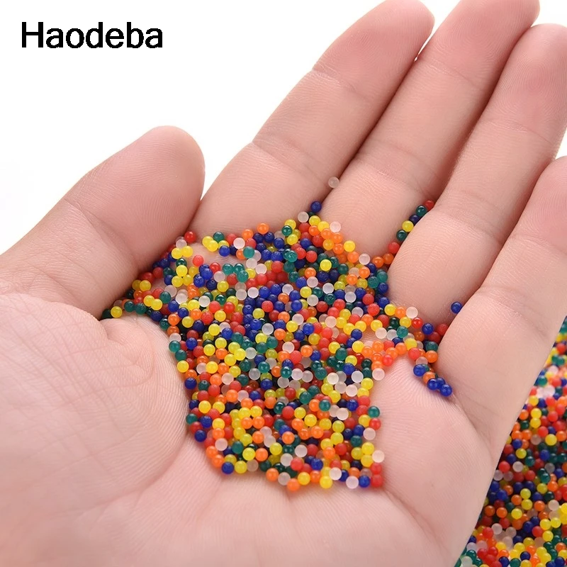 Haodeba 100pcs/lot Round Pearl Shape Crystal Soil Water Beads Mud Grow Magic Jelly balls wedding Home Ornament Plant Cultivate
Haodeba 100pcs/lot Round Pearl Shape Crystal Soil Water Beads Mud Grow Magic Jelly balls wedding Home Ornament Plant Cultivate