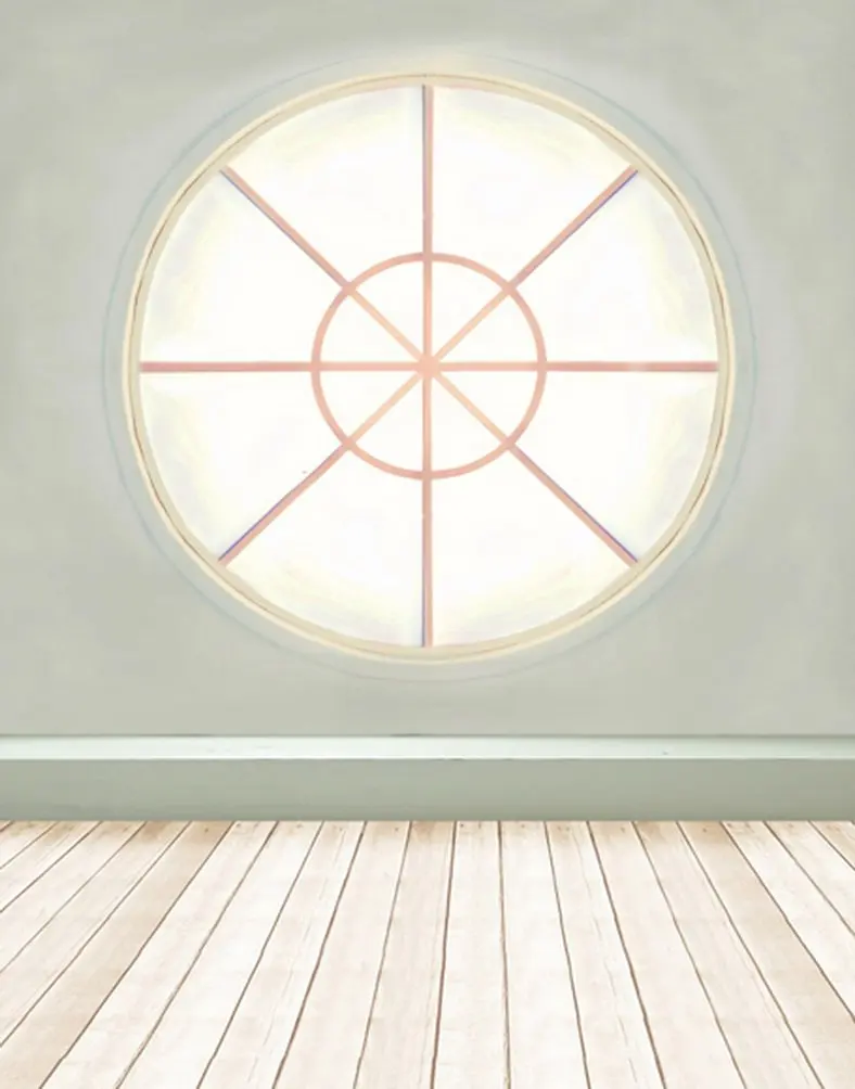 5x7ft Wooden Floor Round Window Photography Backdrops Photo Props Studio Background
5x7ft Wooden Floor Round Window Photography Backdrops Photo Props Studio Background