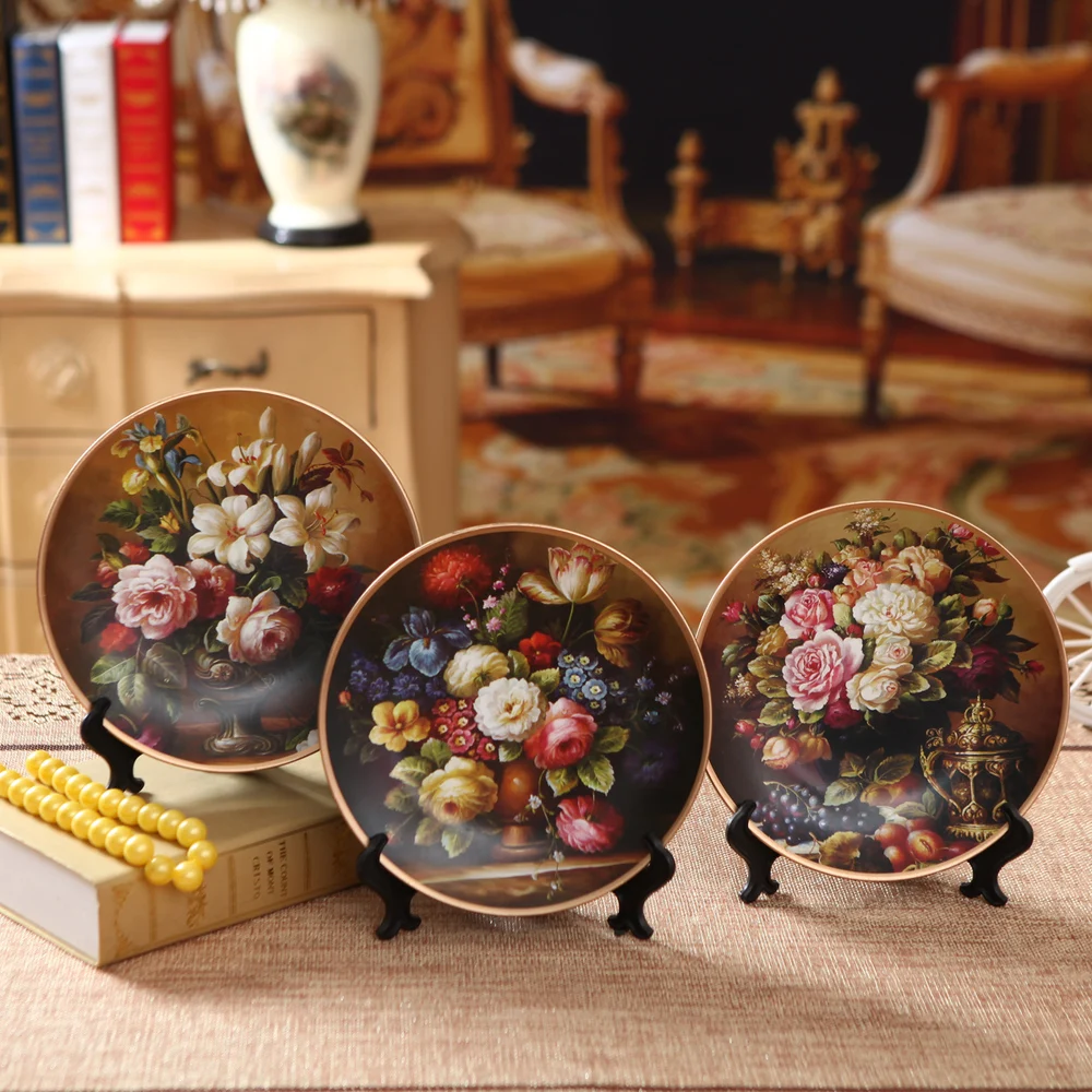 Three shipping European retro home decor living room luxury dish garden ornaments creative process Wobble plate sitting exhibiti
Three shipping European retro home decor living room luxury dish garden ornaments creative process Wobble plate sitting exhibiti