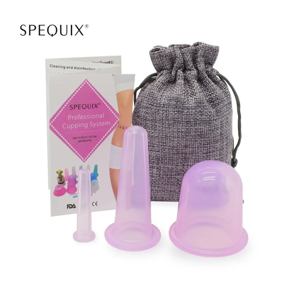 Massage Silicone Cup Set Anti-cellulite Vacuum Cup Cans Face Body Massageador Corporal Anti-aging Pain Relief
Massage Silicone Cup Set Anti-cellulite Vacuum Cup Cans Face Body Massageador Corporal Anti-aging Pain Relief