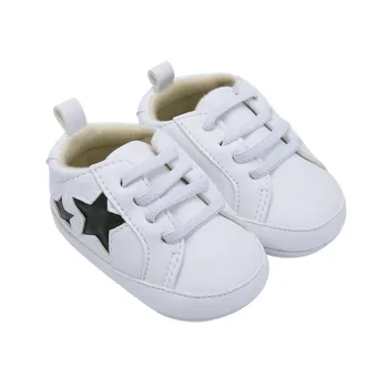 Spring Baby Shoes Causal Girl Boy First Walkers Newborn PU Leather Soft Soled Non-slip Footwear Toddler Shoes Star Print 0-12M
Spring Baby Shoes Causal Girl Boy First Walkers Newborn PU Leather Soft Soled Non-slip Footwear Toddler Shoes Star Print 0-12M