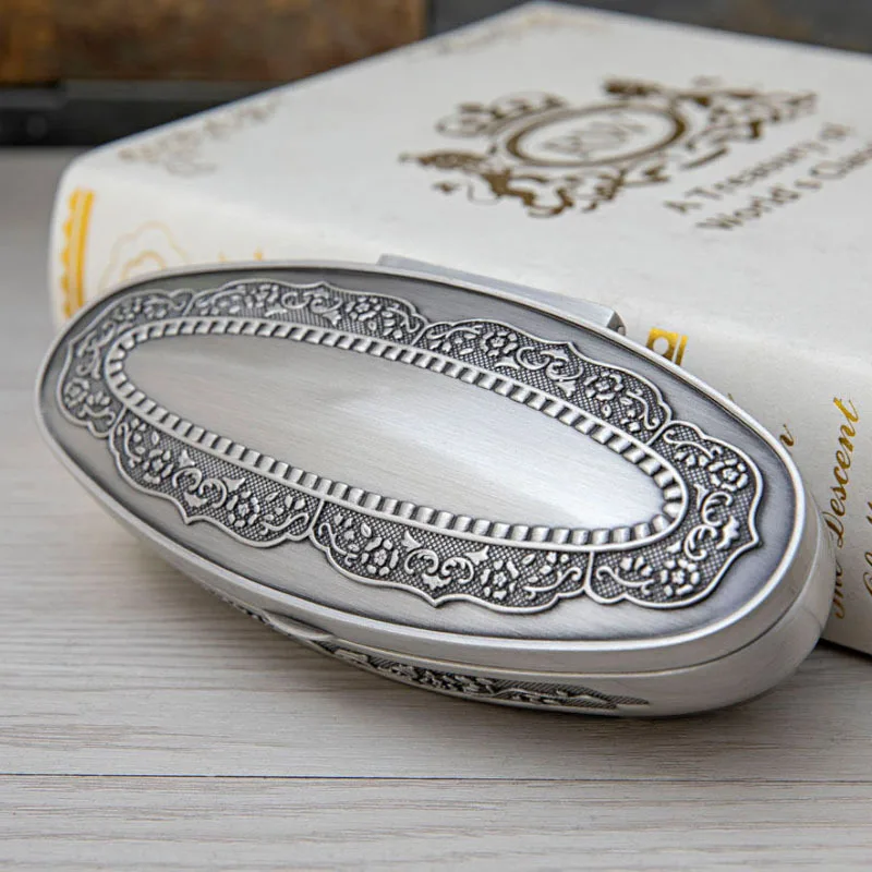 Zinc Alloy European Creative Retro Oval Jewelry Box High-grade Texture Exquisite Personalized Jewelry Storage Box
Zinc Alloy European Creative Retro Oval Jewelry Box High-grade Texture Exquisite Personalized Jewelry Storage Box