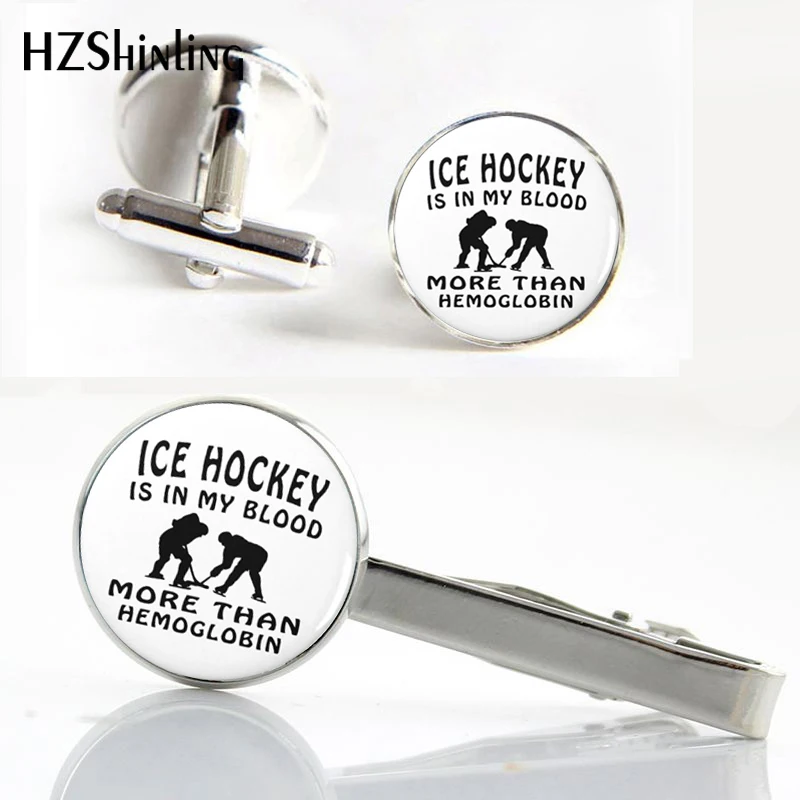 HZShinling CT--0031 Ice Hockey Clips and Cufflinks Set Field Hockey Tie Clip Glass Cabochon Cufflink Silver Handmade Accessery
HZShinling CT--0031 Ice Hockey Clips and Cufflinks Set Field Hockey Tie Clip Glass Cabochon Cufflink Silver Handmade Accessery