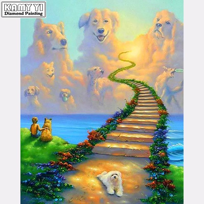 5D DIY Full Diamond Painting Ladder Dog 3D Embroidery Cross Stitch Mosaic Painting Home Decor Gift
5D DIY Full Diamond Painting Ladder Dog 3D Embroidery Cross Stitch Mosaic Painting Home Decor Gift