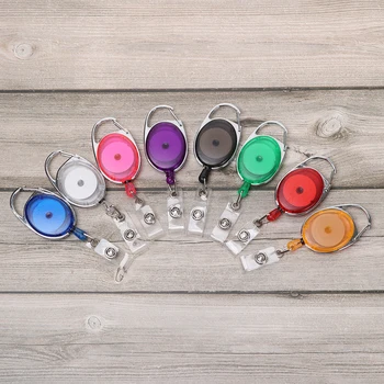 2 Styles Lightweight Necklace Hanging Rope Reels Key Ring Clips Retractable Pull Badge ID Lanyard Name Card Holder Neck Strap
2 Styles Lightweight Necklace Hanging Rope Reels Key Ring Clips Retractable Pull Badge ID Lanyard Name Card Holder Neck Strap