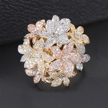 missvikki Show Elegant Temperament Jewelry Women Wedding Ring 3 Colors Shiny Austrian Crystal Rhinestone Lady Valentine's Gift
missvikki Show Elegant Temperament Jewelry Women Wedding Ring 3 Colors Shiny Austrian Crystal Rhinestone Lady Valentine's Gift