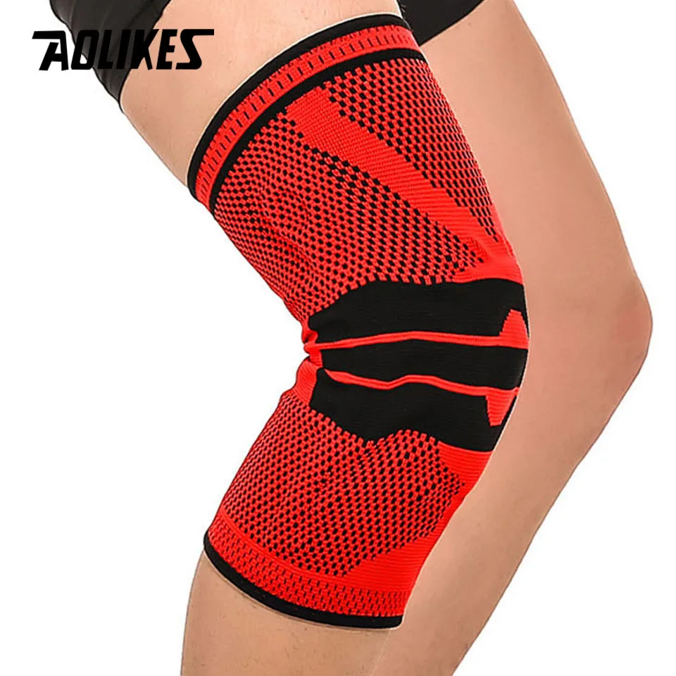 AOLIKES 1PCS Fitness Running Knee Support Protect Gym Sport Braces Kneepad Elastic Nylon Silicon Padded Compression Knee Pad
AOLIKES 1PCS Fitness Running Knee Support Protect Gym Sport Braces Kneepad Elastic Nylon Silicon Padded Compression Knee Pad