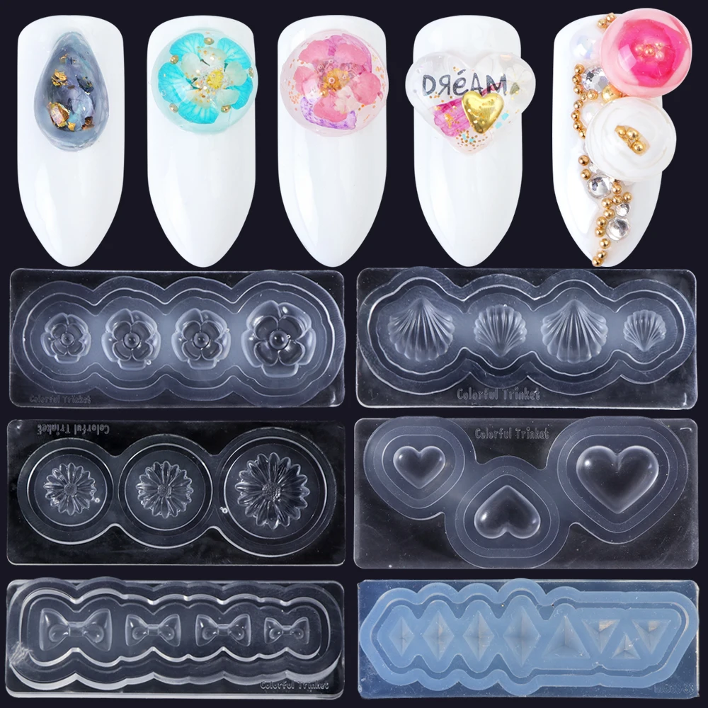 1pcs 3D Silicone Nail Art Template Acrylic Mold for Nail Art Decorations Carving Sculpture Maker Pattern Manicure Tool TR092
1pcs 3D Silicone Nail Art Template Acrylic Mold for Nail Art Decorations Carving Sculpture Maker Pattern Manicure Tool TR092