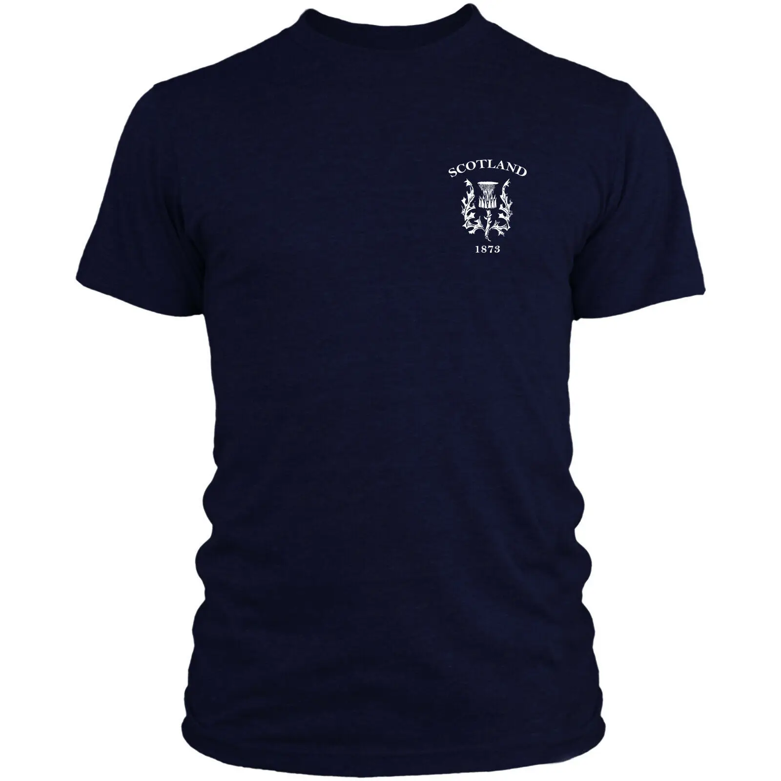 

Scotland Retro Rugby T Shirt 6 Nations Scottish Top Men Women Kids 2017 Navy L4 Custom Printed Tshirt,100% Cotton for Man