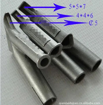 High Quality Round & Speed Welding Nozzles For Vinyl PVC Plastic Hot Air Gun 5mm Weld Tip Titanium Alloy
High Quality Round & Speed Welding Nozzles For Vinyl PVC Plastic Hot Air Gun 5mm Weld Tip Titanium Alloy