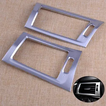 CITALL 2pcs ABS Chrome Car Dashboard Console AC Air Condition Vent Outlet Trim Cover for BMW X3 2011 2012 2013 2014 2015 2016
CITALL 2pcs ABS Chrome Car Dashboard Console AC Air Condition Vent Outlet Trim Cover for BMW X3 2011 2012 2013 2014 2015 2016