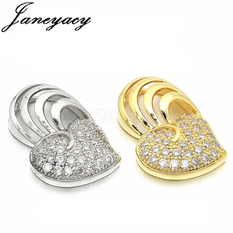 New Fashion Brass Love Zircon Pendant Accessories Connector DIY Women Necklace Earrings Pendant CZ Accessories Jewelry L19*W12mm
New Fashion Brass Love Zircon Pendant Accessories Connector DIY Women Necklace Earrings Pendant CZ Accessories Jewelry L19*W12mm