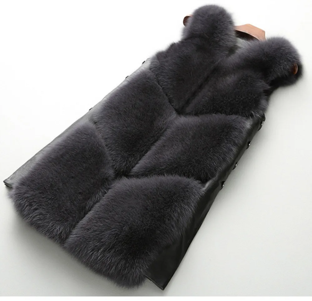 Lisa Colly Winter Women Faux Fur Vest Fashion Warm Sleeveless Faux Fox Fur Coat Jacket Women Fluffy Thick Fur Vest Overcoat
Lisa Colly Winter Women Faux Fur Vest Fashion Warm Sleeveless Faux Fox Fur Coat Jacket Women Fluffy Thick Fur Vest Overcoat