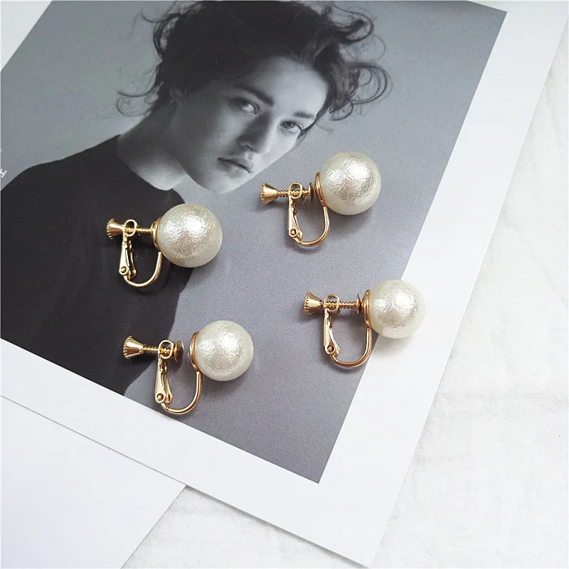 Simple Simulated Pearl Earrings Clip Earrings For Women Personality Fashion Female Charm Party Jewelry Without Piercing Ear Clip
Simple Simulated Pearl Earrings Clip Earrings For Women Personality Fashion Female Charm Party Jewelry Without Piercing Ear Clip