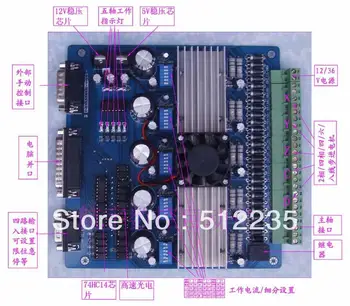 5-axis engraving machine stepper motor 3.5A 16 segments TB6560 driver board
5-axis engraving machine stepper motor 3.5A 16 segments TB6560 driver board