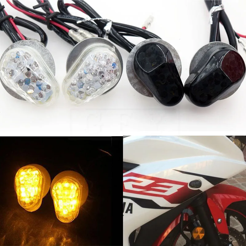 For Yamaha YZF R1 R6 R6S R3 R25 R125 R6S FZ1 FZ6 FZ8 XJ6 LED Flush Mount Turn Signals Indicators flashing lights blinkers
For Yamaha YZF R1 R6 R6S R3 R25 R125 R6S FZ1 FZ6 FZ8 XJ6 LED Flush Mount Turn Signals Indicators flashing lights blinkers