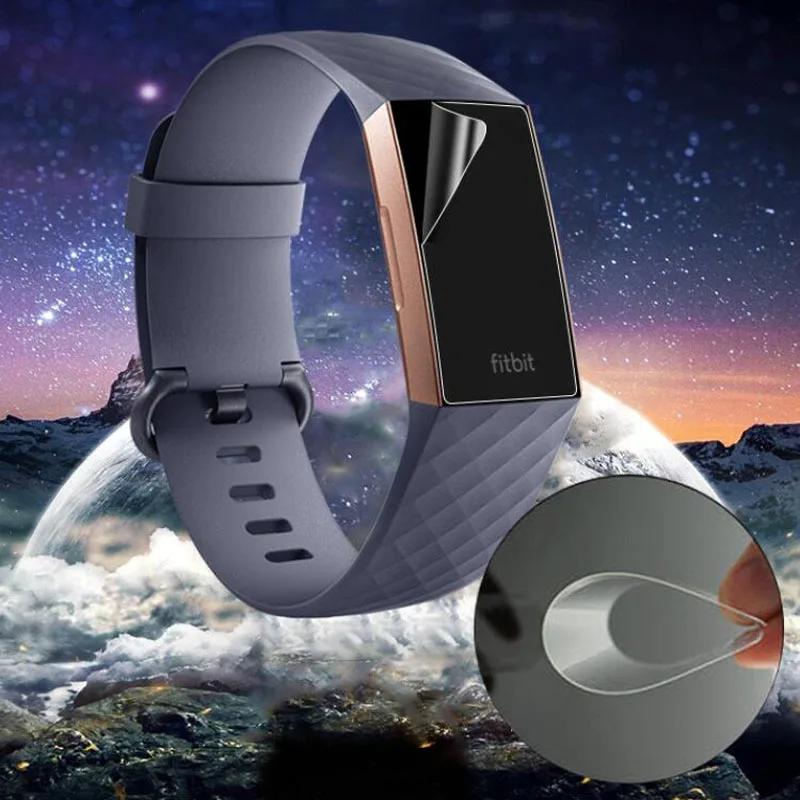 3pieces Anti-scratch Ultra Thin HD Clear Protective Film Guard For Fitbit Charge 3 Charge3 Wristband Full Screen Protector Cover
3pieces Anti-scratch Ultra Thin HD Clear Protective Film Guard For Fitbit Charge 3 Charge3 Wristband Full Screen Protector Cover