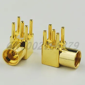 100pcs RF electrical connector 50 Ohm MMCX Female Jack Right Angle thru hole PCB Mount with solder post connector
100pcs RF electrical connector 50 Ohm MMCX Female Jack Right Angle thru hole PCB Mount with solder post connector