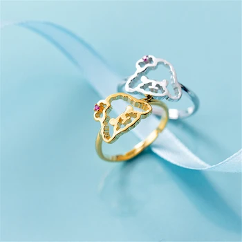 Puppy Dog Rings Anillos Real 925 Silver Jewelry Vintage Charm Minimalism Gift Haut Femme Bague Femme Aneis Punk Rings for Women
Puppy Dog Rings Anillos Real 925 Silver Jewelry Vintage Charm Minimalism Gift Haut Femme Bague Femme Aneis Punk Rings for Women