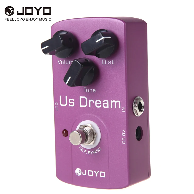 JOYO JF-34 US Dream Distortion Guitar Effect Pedal Aluminum Alloy Body True Bypass Effects Pedals Guiltar Accessories
JOYO JF-34 US Dream Distortion Guitar Effect Pedal Aluminum Alloy Body True Bypass Effects Pedals Guiltar Accessories