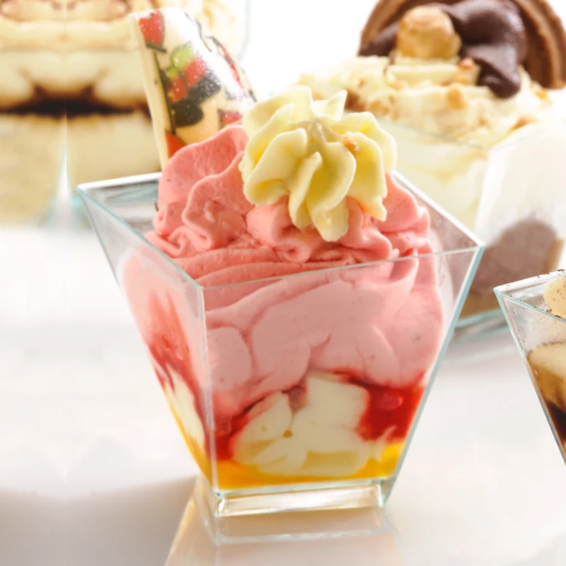 Promotion - Party Wedding Supplies, Disposable Plastic Tableware, 56*55mm/60ml Clear Mini Girata Dessert Twisted Cup, 20/Pack
Promotion - Party Wedding Supplies, Disposable Plastic Tableware, 56*55mm/60ml Clear Mini Girata Dessert Twisted Cup, 20/Pack