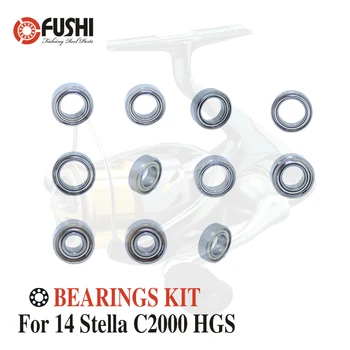 Fishing Reel Stainless Steel Ball Bearings Kit For Shimano 14 Stella C2000 HGS / 03240 Spinning reels Bearing Kits
Fishing Reel Stainless Steel Ball Bearings Kit For Shimano 14 Stella C2000 HGS / 03240 Spinning reels Bearing Kits