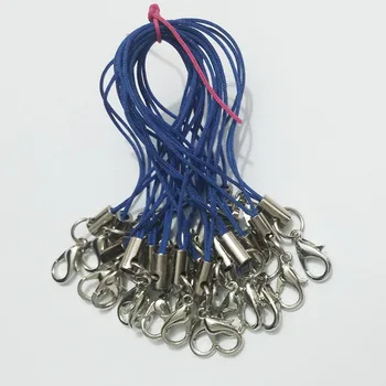 Dark blue ID card holder mobile Lariat Lanyard straps lobster clasps jump rings Rope keychain Charm Connector hook Fastener diy
Dark blue ID card holder mobile Lariat Lanyard straps lobster clasps jump rings Rope keychain Charm Connector hook Fastener diy
